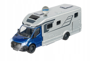MAJORETTE GRAND SERIES HYMER CLASS B CAMPER NOVÝ KOVOVÝ MODEL LIGHT